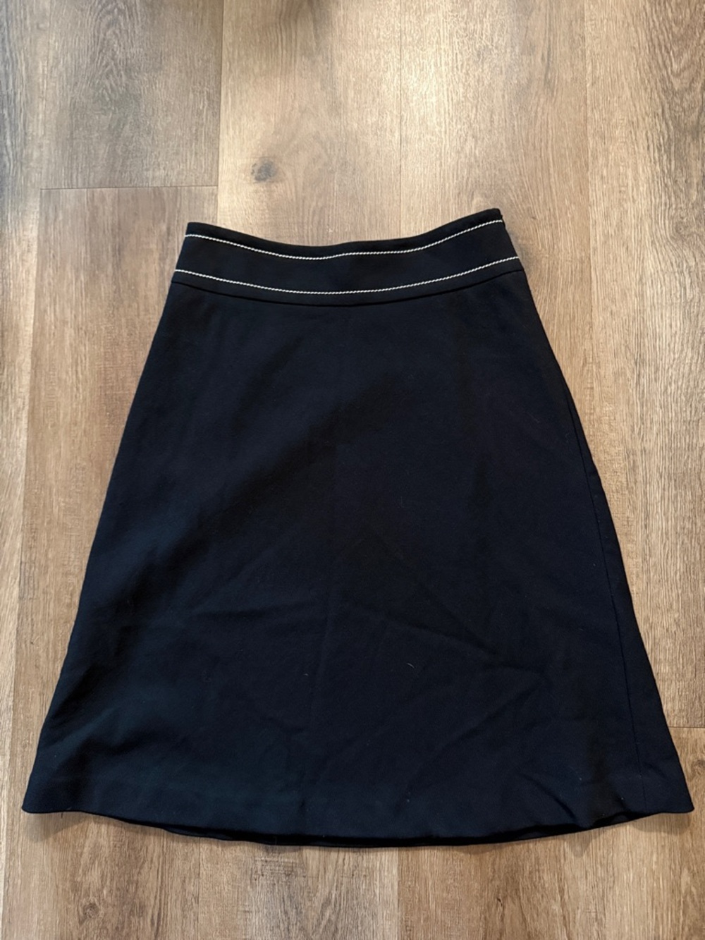Banana Republic Vintage Wool A-Line Midi Skirt Size 0